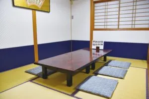 小上がり席